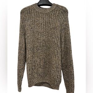 Men's Classic Knit Alpaca Crewneck Sweater